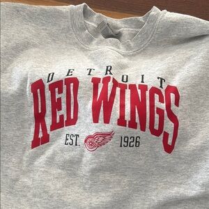 Detroit Red Wings Gray Sweatshirt